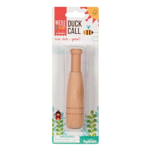 Beetle & Bee FSC Wooden Duck Call Kids Outdoor Nature Adventure Toy Age 3+ - style: Duck Call