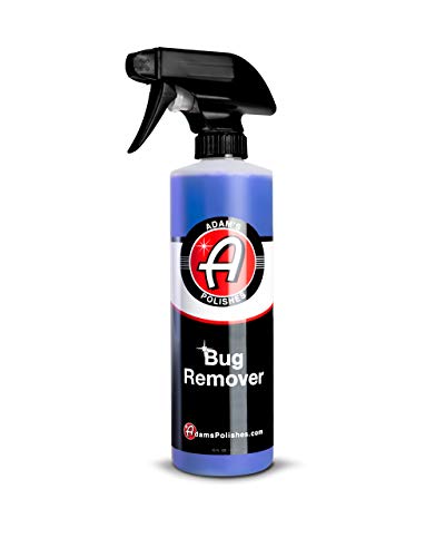 Adam's Car Bug Remover (16oz) - Powerful Car Bug Remover For Car Detailing | All Purpose Spray Removes Bug & Tar From Plastic, Rubber, Metal, Chrome, Glass, RV, Boat, Motorcycle - size: 16 Fl Oz (Pack of 1)
