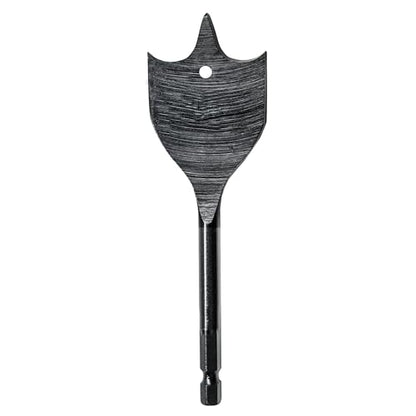 Century Drill & Tool 36280 Lazer Spade™ Bit, 1-1/4", Overall Length: 4" - size: 1-1/4" X 4"