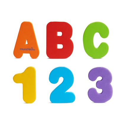Munchkin® Learn™ Bath Letters and Numbers 36pc Toddler Bath Toy - color: Mulit-color, size: 36 Count (Pack of 1)