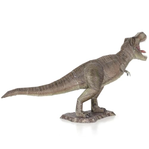 Metal Earth Tyrannosaurus Rex Color 3D Metal Model Kit Fascinations