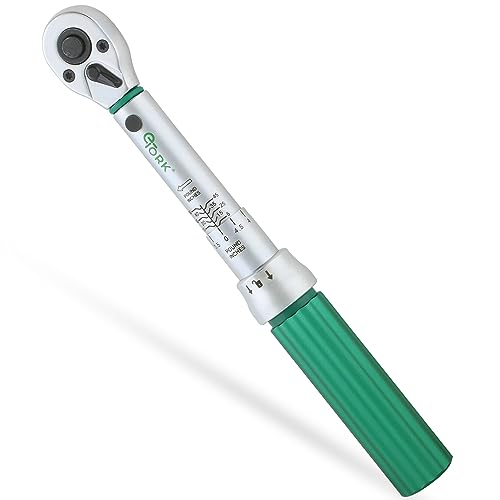 eTORK 1/4 Torque Wrench with Magnetic Lock System, Inch Pound Torque Wrench (5-50 in-lb)(0.6-5.6 Nm), Digital-Quality Precision, Professional Mechanic Tool Set for Automotive & DIY - 1/4" Drive - size: 1/4-Inch, style: 5-50 in.-lb