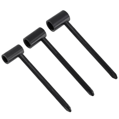 Black Guitar Neck Box Repair Guitar Truss Rod Wrench Luthier Screwdriver, Inner Dia 6mm & 7mm & 8mm, Sleeve Length 19mm - color: Black, size: 6mm, 7mm, 8mm; 19mm Sleeve Length
