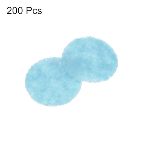 HARFINGTON 200pcs Round Felt Circles, 10mm 3/8" Pre Cut Felt Craft Pads Non-Woven Mini Felt Fabric Circles for DIY Sewing Handcraft Cut Projects Craft Finishing, Blue - color: Blue, size: 10mm