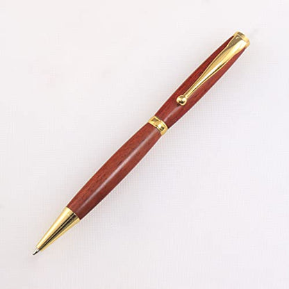 Legacy Woodturning, Fancy Pen Kit - Variety, 10 Pack, Includes 2 Gold, 2 Gun Metal, 1 each of Satin Gold, Satin Silver, Silver, Black Chrome, Chrome, Copper, Woodworking Project Kit