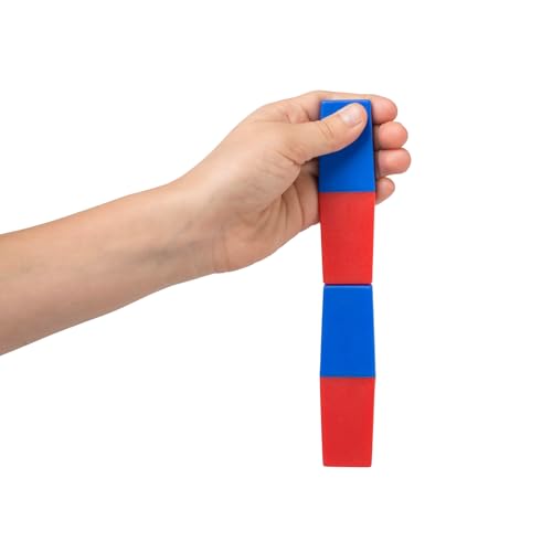 Dowling Magnets - 712 North/South Bar Magnets (3.13 inches Long x 1 inch Wide x .38 inch Thick), Set of 2