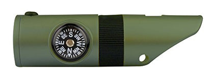 SE 7-IN-1 Green Survival Whistle - CCH7-1G