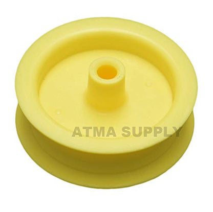 WE49X20697 Dryer Bearing Kit Compatible with GE Contains Top Front Bearing WE3M26 Drum Felt WE9M30 Drive Belt WE12M29 Slides WE1M1067 (WE1M481) Glide Slides WE1M504 (WE1M333) WE12X83 Pulley Idler