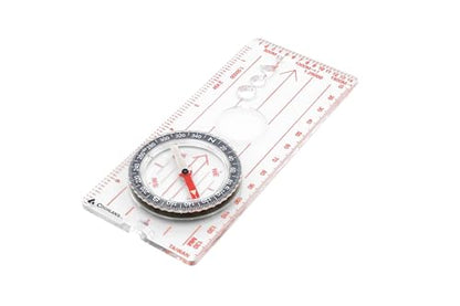 Coghlan's Compass – for Hiking, Camping, Survival & Orienteering – Map, Deluxe Map, Lensatic, Liquid-Filled, Pocket, Wrist, Trail, Carabiner, Pin-On & LED Navigation Tools - size: Deluxe Map Compass – 9.25"