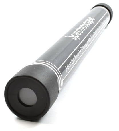 EISCO Economy Spectroscope Tube Set for Classroom Optics, Black, 6 Pack