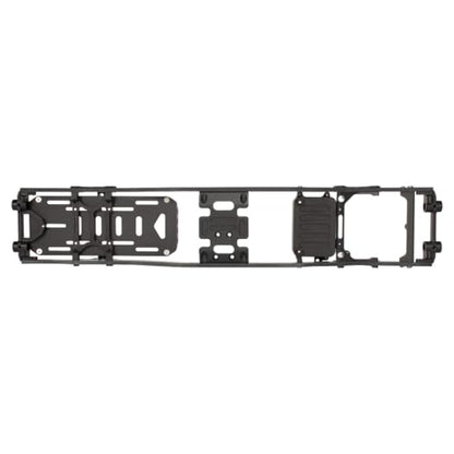 1/10 RC Crawler Metal Chassis Kit for Axial SCX10 II Rock Off Road Truck - color: Black