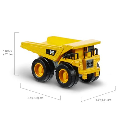 CAT Construction Toys CAT Construction Die Cast Metal 3 Pack Vehicles - Dump Truck/Cement Mixer/Grader for Ages 3+ - style: Dump Truck, Cement Mixer, Grader