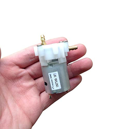 Micro 360 Water Pump Plastic Gear Mini Oil Pump with Copper Nozzle for RC Boat Hydraulic Model DIY Parts
