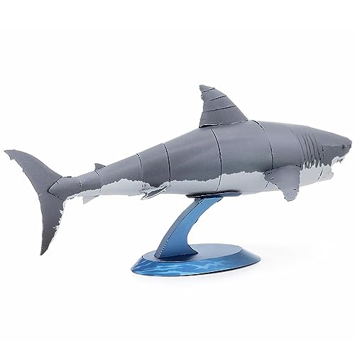 Metal Earth Great White Shark 3D Metal Model Kit Fascinations