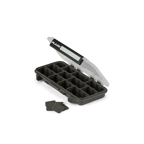 Plano StowAway 3500 Stow Tackle Box, with Corrosion-Preventive Rustricor, Single Latch Design, Transparent DuraView Lid, Stackable Storage for Fishing Bait, Lures and Gear (Pack of 6) - size: 3500 (Pack of 6), style: New Model