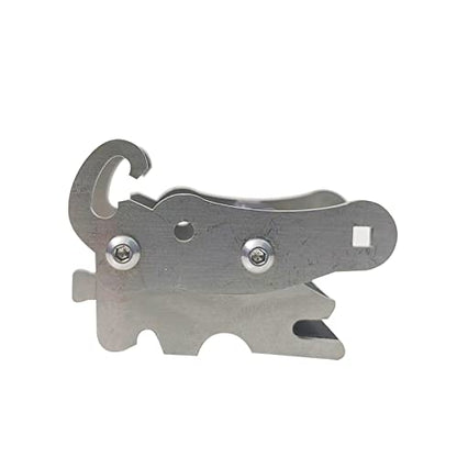 Metal Manual Bucket Changer Quick Release Excavator Bucket Modification Kit for Huina 350/550/560/580/592/593/594/1580 RC Excavator