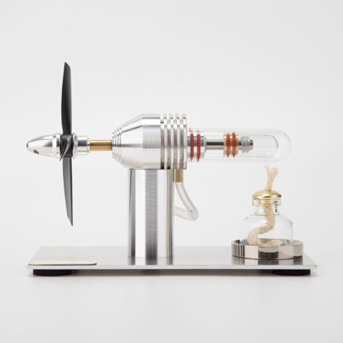 3-Blade Stirling Engine Model Kit, Mechanical Stirling Engine Kit, Sterling Engines Building Set, Home Decor Christmas Birthday Gift Collectible for Adults - style: Type 5