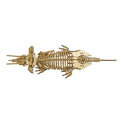 Triceratops Wooden Dinosaur 3D Puzzle - Fun DIY Wood Craft Kits - Ideal Gift for Birthdays and Party Favors - style: Triceratops