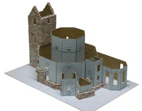 San Pedro Church Model Kit
