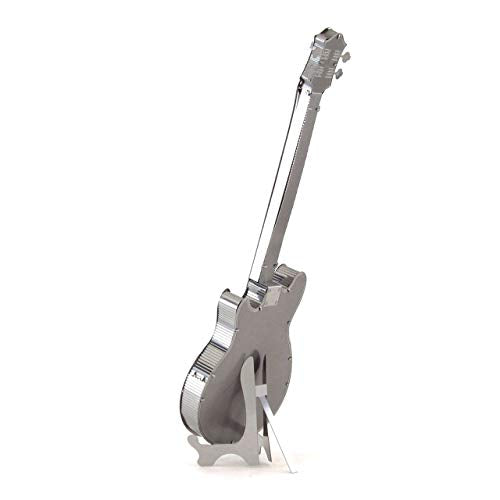 Metal Earth Electric Bass Guitar 3D Metal Model Kit Fascinations