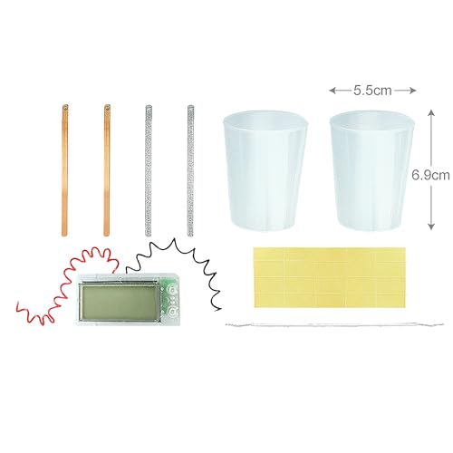 4M: Green Science: Potato Clock - DIY & Experience Battery-Free Renewable Energy, Power A Digital Clock, STEM Learning Craft Activity Kit, Kids Age 5+
