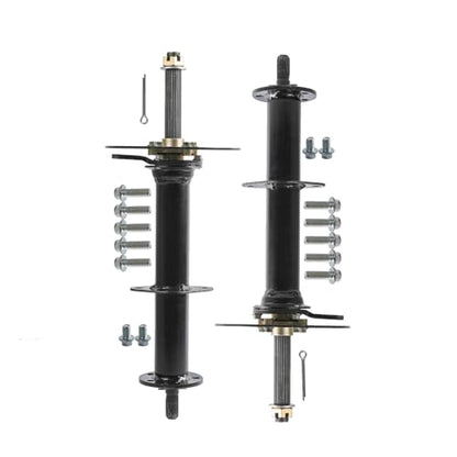 48V 1000W Rear Differential Axle Kit with Brushless Motor for Go Kart, Golf Cart, Electric Trike, ATV, Quad, Buggy, and DIY Projects (40in.Axle) - size: 40in.Axle