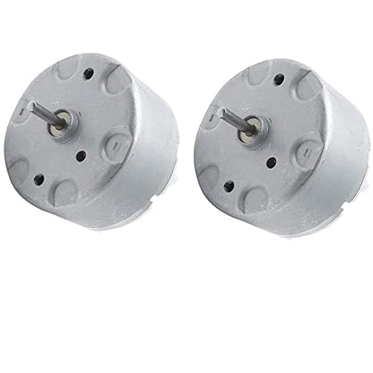 RF-500TB-18280 Mini Electric DC Motor 1.5V-5V 2700RPM DC Motor 32mm Diameter Motor, Pack of 2 - style: RF-500TB-18280