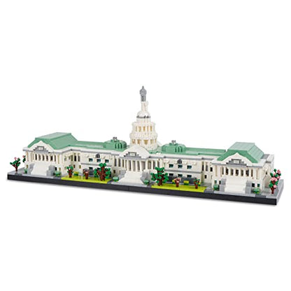 Geniteen Architecture United States Capitol Model Micro Building Block Set - color: United States Capitol