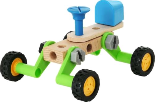BRIO Builder 34587 Construction Set - 136-Piece STEM Toy with Wood and Plastic for Kids | Enhances Creative Skills | Safety Tested | Age 3 and Up - style: Construction Set