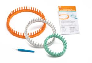 Authentic Knitting Board 'Premium' Chunky Round Knitting Loom Set - style: Chunky Round