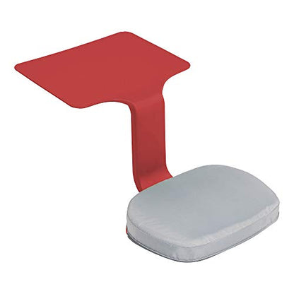 ECR4Kids The Surf Portable Lap Desk with Cushion , Flexible Seating, Red, 10-Piece - color: Red