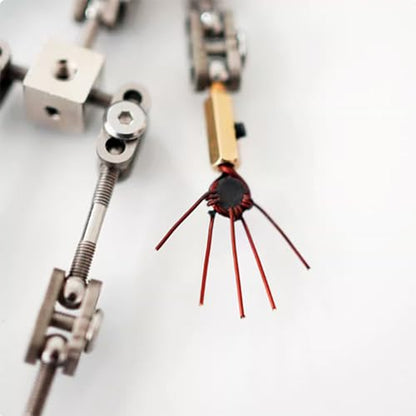 DIY Stop Motion Armature Kits, Metal Puppet Figure Skeletons Metal for Character Design Creation/Ready Studio Armature Kits for Stop Motion Animation,18CM - size: 18CM