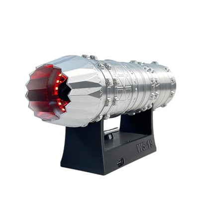 F35 jet engine model 1:18 Scale turbofan engine Model Science Educational Toy Deluxe Aviation Enthusiast Gift Desktop Decoration - style: F35 DIY Kit