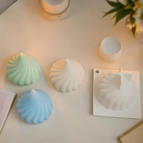 109 PCS 3D Geometric Kits Candle Molds for Candle Making, Bubble Cube Cloud Onion Shape Mould, Silicone Mold for DIY Aromatherapy & Candles Soap Wax Epoxy Resin Casting Craft Supplies Home Decoration