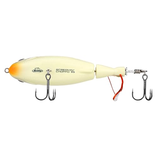 Berkley Screamin' Choppo - color: Bone, size: 3 3/4 in - 3/4 oz