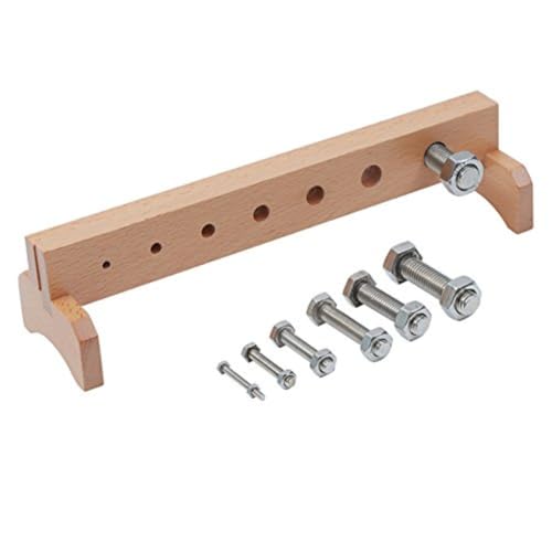 DANNI Montessori Children Life Skill Educational Toys Kids Wood Screw Bolts And Nuts Preschool Learning Training Teaching Aids