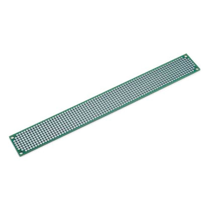 Double Sided LF HASL Perf Board, PCB Board, Electronic Circuit Board for DIY Prototype Circuit, FR4, Plated Through Hole Solder Prototype Board, ST-PERF-1-8 (1" x 8") - style: 1" x 8"