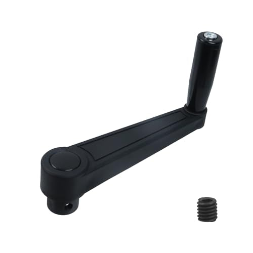2Pcs 7.5" Length Foldable Crank Handle for Industrial Machine Tool - style: HD-16mm/1 Pcs