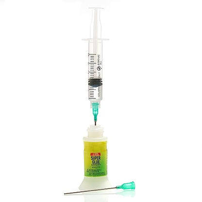 Mini Precision Glue Applicator Kit for Thin Glues | Miniature Model Dollhouse Building Jewelry Figurines Ceramics Repair Decorate Accessory Crafting Fine Details