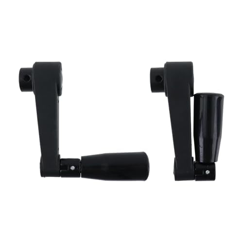 2 Set 3.35 Inch Nylon Crank Handle for Industrial Machine Tools - style: HD-8mm/2 Set
