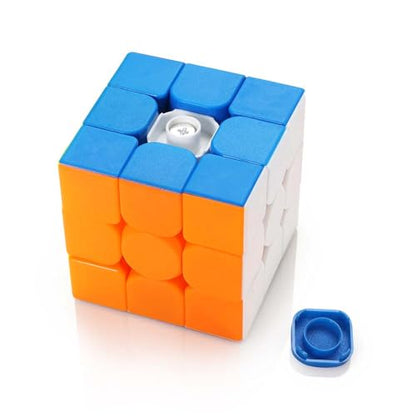 12 Pack 3x3 Speed Cube Set,2.18 Inch Bulk Magic Cube Stickerless - size: 12pcs