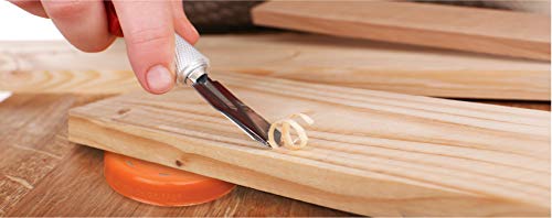 Slipstick CB701 Universal Bench Grippers with Non Slip Grip Surface for Woodworking, Painting, Leveling, Raising, and Supporting (Set of 4) 2-3/4” Round x ½” Tall-Orange - size: 4 Pack
