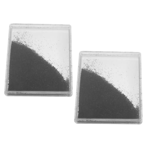 TOYANDONA 2pcs Magnetic Field Visualization Tool Iron Powder Boxes