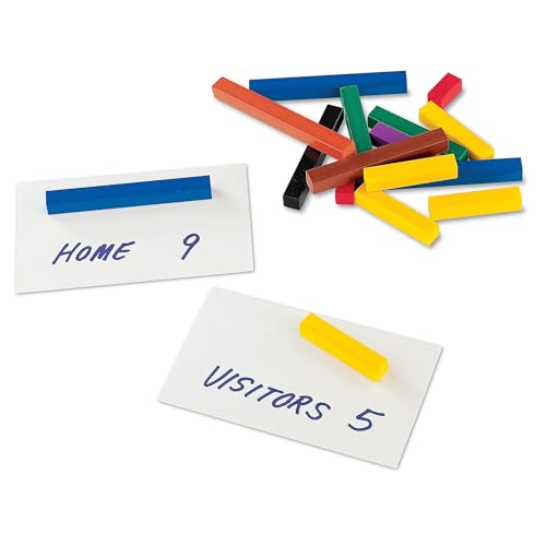 Learning Resources Cuisenaire Rods Small Group Set: 155 Piece Plastic Set - style: Plastic