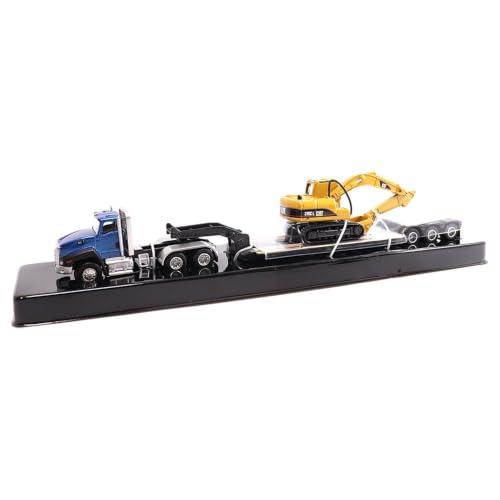 Diecast Masters 1:87 Cat CT660 Tractor, Lowboy, 315C L Hydraulic Excavator