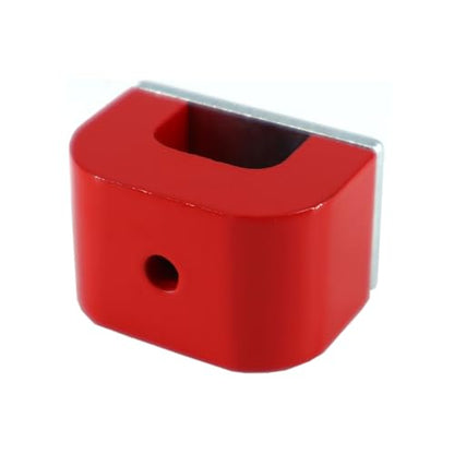 Red 22 Pound Horseshoe Magnet for Nails, Horse Shoe Magnets Strong - size: Medium/22lb