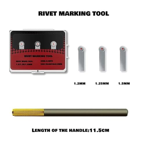 Model Rivet Maker Tool with Handle for Model Hobby Craft Building Accessories Tool - size: RM-S3
