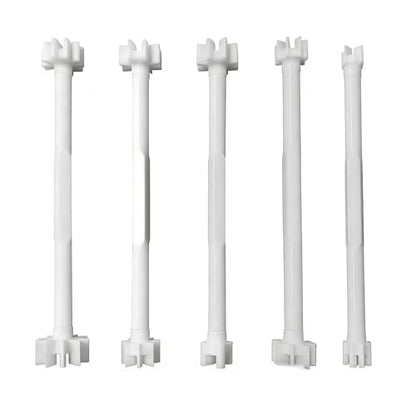 Corey-z Dot Painting Tools Set – 5 Dual-Ended White Dotting Pens with 10 Unique Patterns for Mandala, Rock Painting, and Floral Dot Art – Perfect for Beginners and Artists