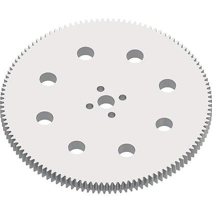 Pitsco Education TETRIX MAX Aluminum 120-Tooth Gear, Robotics Building Elements, Spare Parts for Robotics and Vehicles, 97.3 mm Outside Diameter, Package of 1