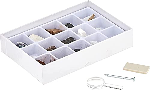 STEM Toy Mineral Science Kit Geology Rock Specimen for Young Geologists - style: Toy Mineral Science Kit